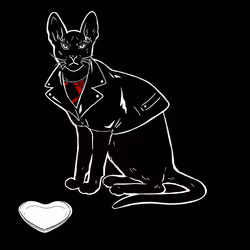 The Sad Cat #4240