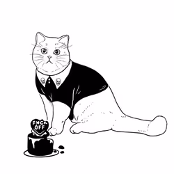 The Sad Cat #5393