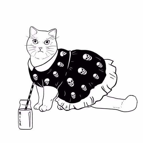 The Sad Cat #5691