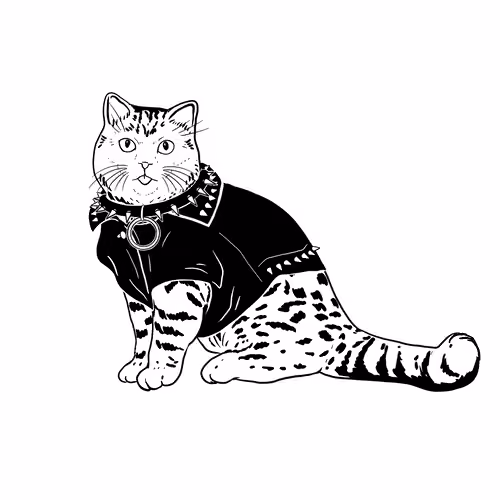 The Sad Cat #2198