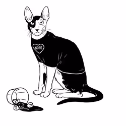 The Sad Cat #1020
