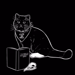 The Sad Cat #4105
