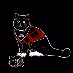 The Sad Cat #1245