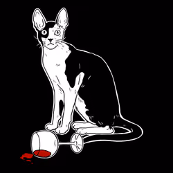 The Sad Cat #6520