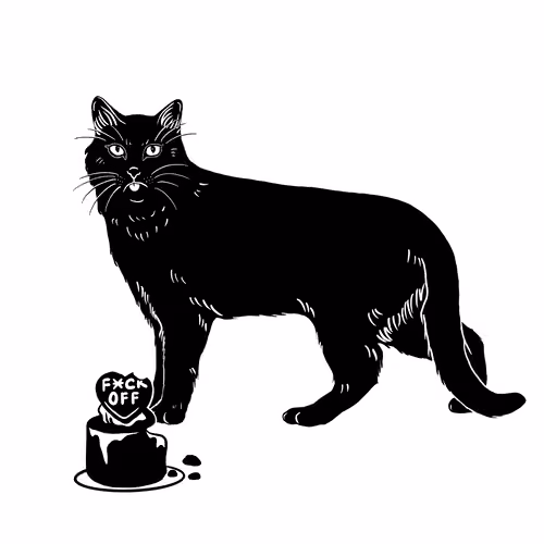 The Sad Cat #4602