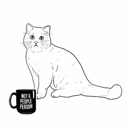The Sad Cat #3907