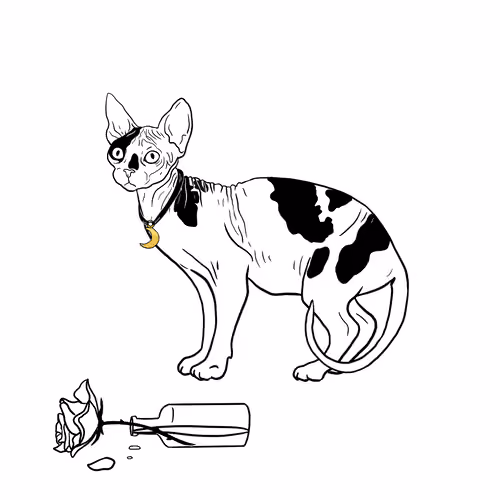 The Sad Cat #5487