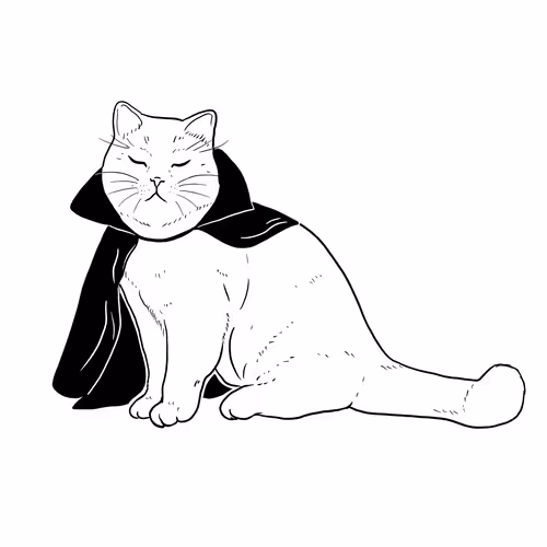 The Sad Cat #2565