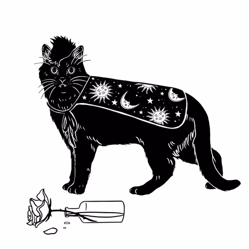 The Sad Cat #5606