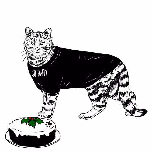 The Sad Cat #3657