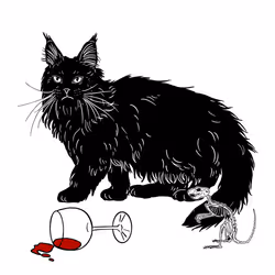 The Sad Cat #3540