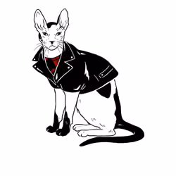 The Sad Cat #2076