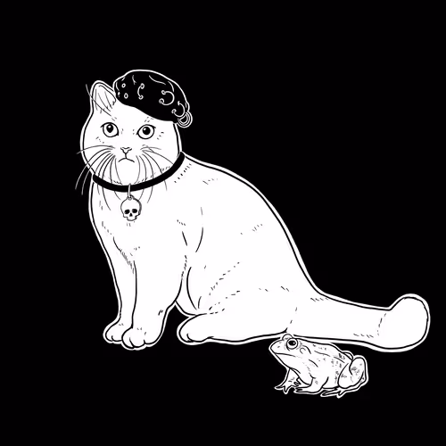 The Sad Cat #4002