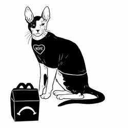 The Sad Cat #2089