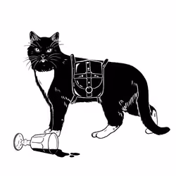 The Sad Cat #3203