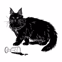 The Sad Cat #6702