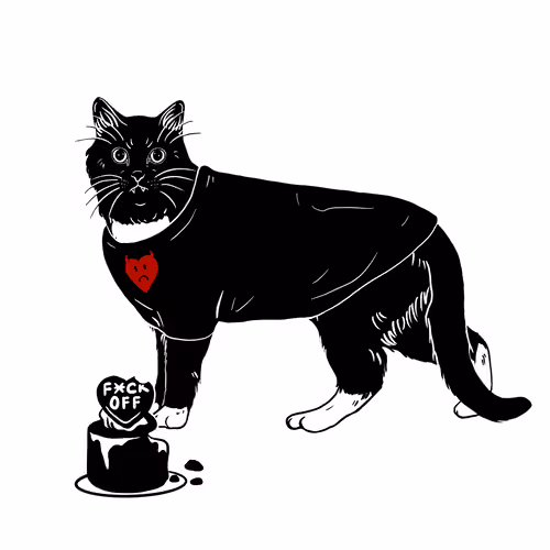 The Sad Cat #1926