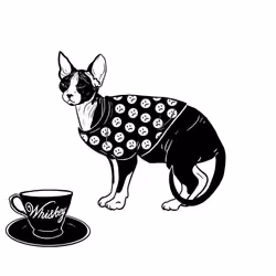 The Sad Cat #3343