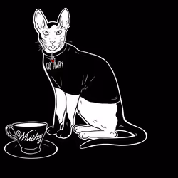 The Sad Cat #4135