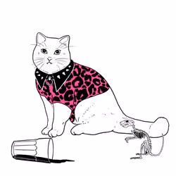 The Sad Cat #2075