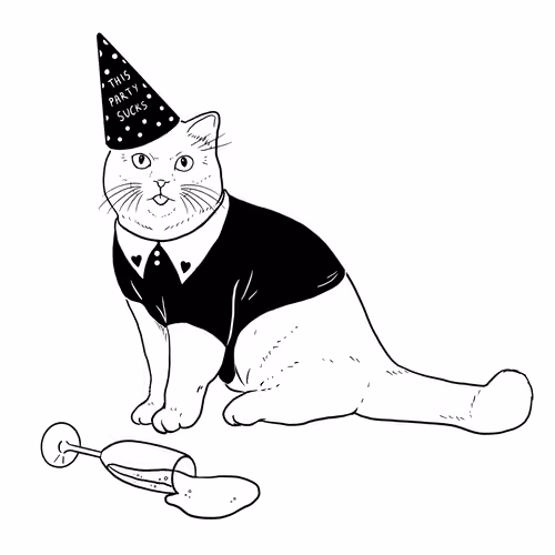 The Sad Cat #4199