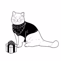 The Sad Cat #5107