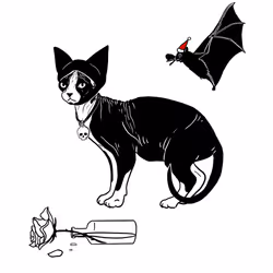 The Sad Cat #6906