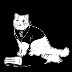 The Sad Cat #3832