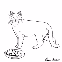 The Sad Cat #3254