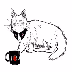 The Sad Cat #4945