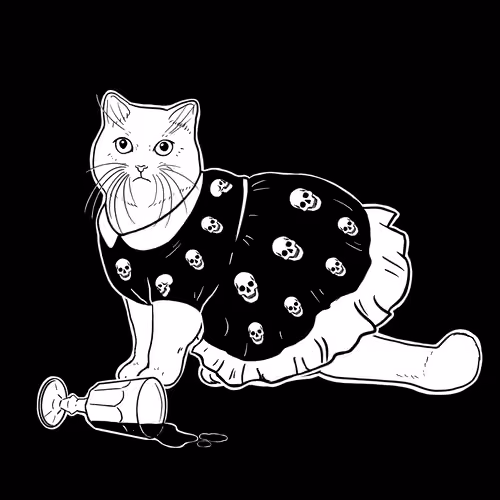 The Sad Cat #1155