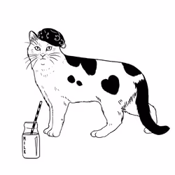 The Sad Cat #2562