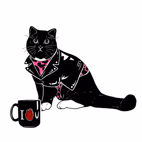 The Sad Cat #5265