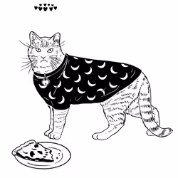 The Sad Cat #1868