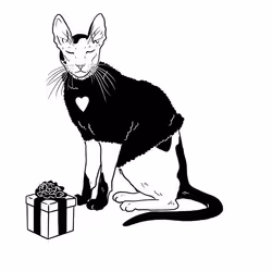 The Sad Cat #3425