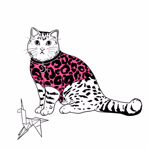 The Sad Cat #3901