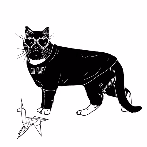 The Sad Cat #505