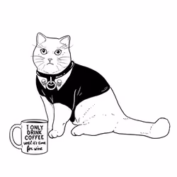 The Sad Cat #3833