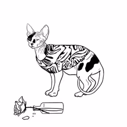 The Sad Cat #1942