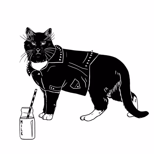 The Sad Cat #6876