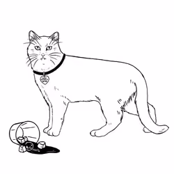The Sad Cat #910