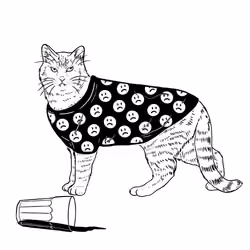 The Sad Cat #6717