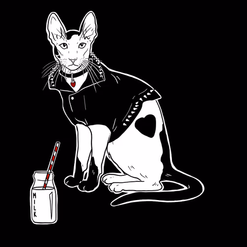 The Sad Cat #4258