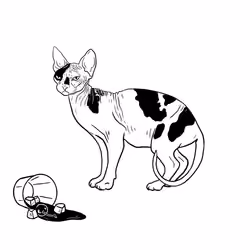 The Sad Cat #1248