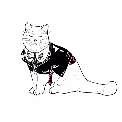 The Sad Cat #1977