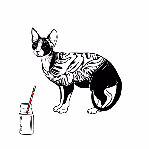 The Sad Cat #3789