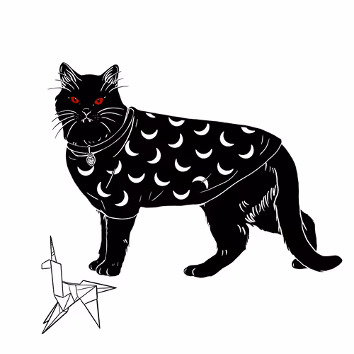 The Sad Cat #6664