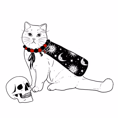 The Sad Cat #3058