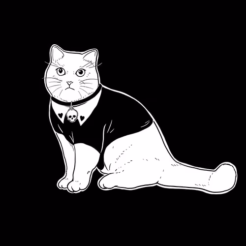 The Sad Cat #4593
