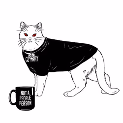The Sad Cat #4408
